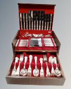 A 20th century canteen of Flexfit plated cutlery.