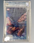 A CGC Universal Grade comic Fantastic Four #524, slabbed and graded 9.8.