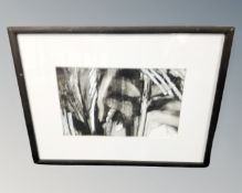 Decia Morris : Abstract watercolour drawing, 38cm by 24cm.