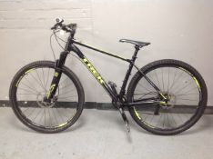 A Trek Superfly Number 6 front suspension mountain bike.