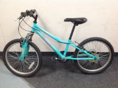 An Apollo Zest girl's front suspension mountain bike.