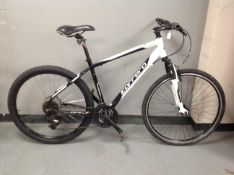 A Carrera Crossfire 1 front suspension mountain bike.