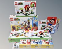 Lego : Eight Super Mario sets 71360 Start Course, 71380 Master Your Adventure,