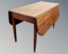 A Victorian mahogany Pembroke table