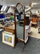 A Bevan Funnel Repodux cheval mirror