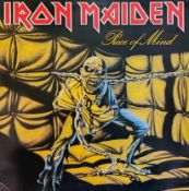 Iron Maiden's 1st issue of 1983's UK LP gatefold 