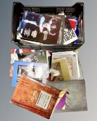 A crate containing 20th century and later ballet and opera programmes.