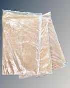 Four door mats, new.