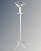 A 20th century metal hat and coat stand.