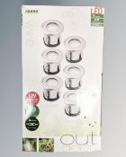 A set of Ranex Emma outdoor LED lights, boxed.