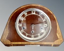 A 20th century Westminster chime Dutch mantel clock.
