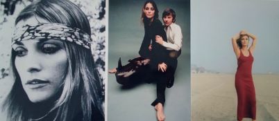 Photographs of Sharon Tate, Elizabeth Taylor and Dorothy Lamour,