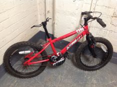 An Apollo Outrage child's bike