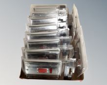 10 Magna chrome cooker switches, sealed.