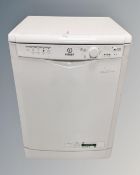 An Indesit dish washer
