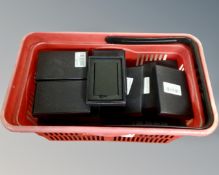A basket of 45 Vivocer slim card holders (black)