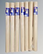 Seven rolls of staples kraft wrapping paper (brown)