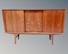 A mid century Danish teak sideboard