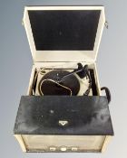 A mid 20th century Argosy electric table topped music centre