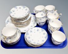 A Crown Staffordshire bone china tea service