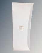 A Briticent twin flood light, site light with cable on tripod, boxed.