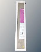 Ten packs of Good Home Oak wood oiled laminate flooring (each pack 1.