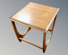 A 20th century teak G-Plan occasional table