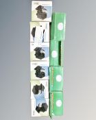 Six Loxa PIR sensors together with four Galaxy PIR ceiling sensors,