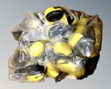 A box of EF Global ear defenders