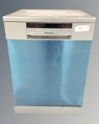 A Hisense dishwasher