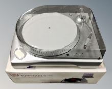 An Ion USB turntable,