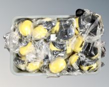 A box of EF Global ear defenders