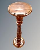 A barleytwist torchere