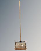 A vintage Ewbank carpet sweeper