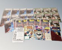 A tray of DC Marvel Dark Horse and Valiant Comics to include Valley of the Bat Collector's Set no.