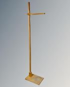A 20th century floor standing height measurer