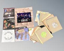 A collection of fifty vinyl 7