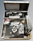 A box of Epson stylus SX425 W printer, Sony HDD DVD recorder, Panasonic phones,