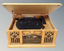 A retro style music centre