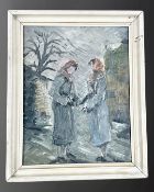 Krickau Petersen : Study of two women, o