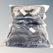 Tow lady's Soulcal & Co. padded coats, one black and one navy, size large.