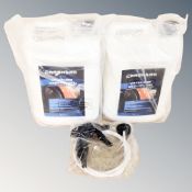 Two 5 litre bottles of Carshark waterless wash and wax.