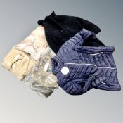 A box containing five new and tagged lady's jackets including Malissa and Stolen Hearts.