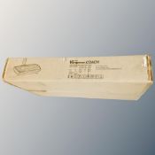 A Vibrapower coach exerciser, boxed.