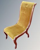A 19th century nursing chair.