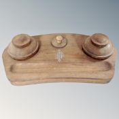 An ecclesiastical desk stand.