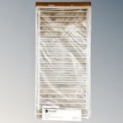 An Easy Life three tier heated towel airer with cover, boxed.