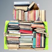 Two boxes of books to include Greek and Latin classics etc.