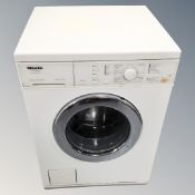 A Miele Novotronic Premier 500 washing machine.