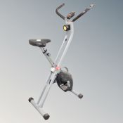 A V Fit folding exercise bike.